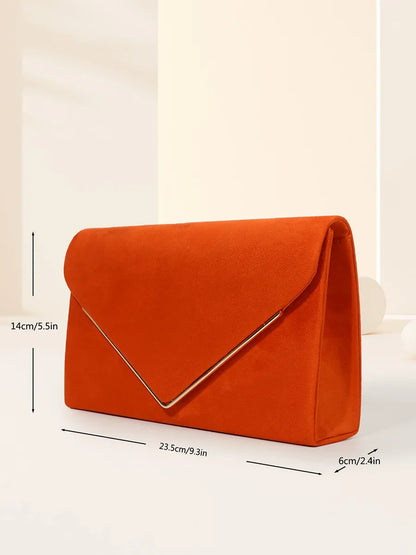 Velvet Envelope Bags Women Evening Wallets High Quality Clutches Banquet Dresses Clutch Over Shoulder Bags with Chain Handbags