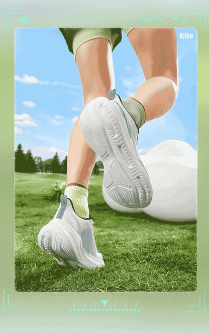 Men Running Shoes Lightweight Breathable Comfortable Wear-resistant Elastic Sole Sneakers 672612217
