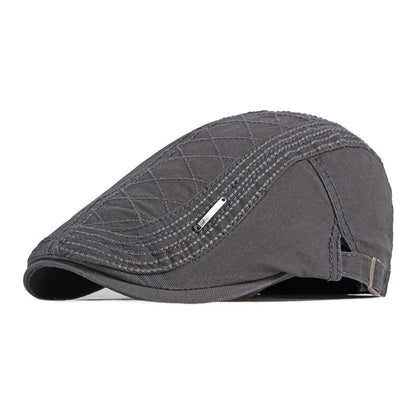 Men Women Beret Spring Autumn Cotton Flat Cap Ivy Gatsby Newsboy Hat Fashion Adjustable Vintage Cabbie Hats
