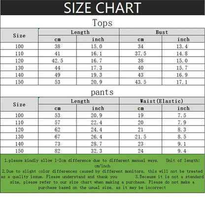 Girls' Casual Pullover Long Pants Two Piece Sets Cartoon Printed Kids Hoodies Set Children's Breathable Sweatsuit