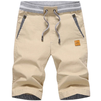 Newest Men Cotton Fashion Men Short Summer Casual Shorts Linen Mens Shorts Bermuda Beach Short Plus Size 4XL Joggers Male Hot