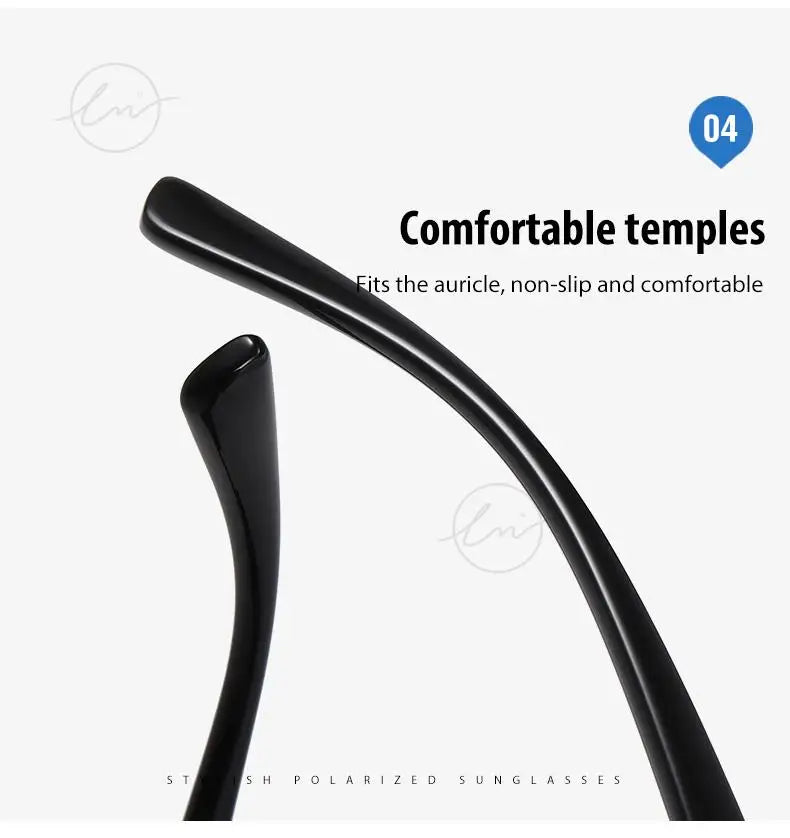 Brand Young Style Women's Sunglasses Gradient Polarized Driving Glasses Luxury Design Ladies Elegant Lunette De Soleil Femme