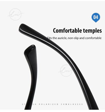 Brand Young Style Women's Sunglasses Gradient Polarized Driving Glasses Luxury Design Ladies Elegant Lunette De Soleil Femme