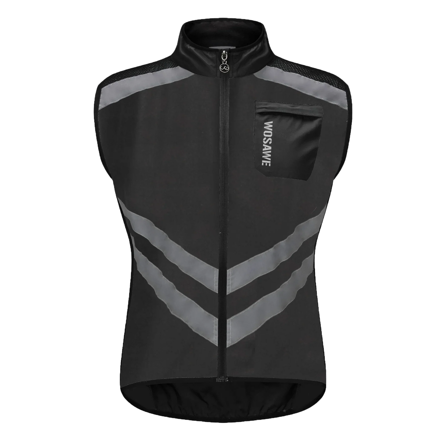 Men’s Cycling Windbreaker Jacket Waterproof Windproof Reflective Bike Coat Lightweight Outdoor Sports Apparel Portable