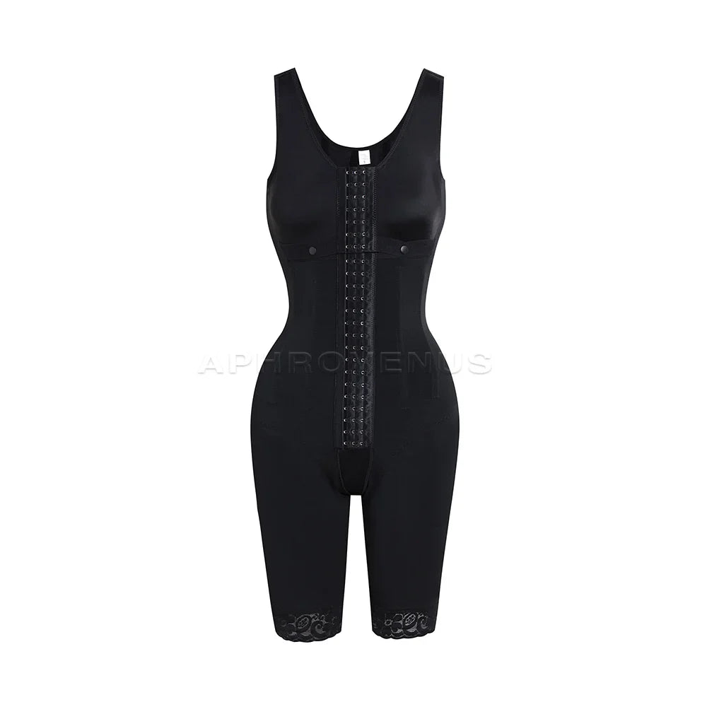 Fajas Colombianas High Compression Flatten Abdomen Body Shaper Tummy Control  Butt Lifter Shapewear Waist Trainer Bodysuit