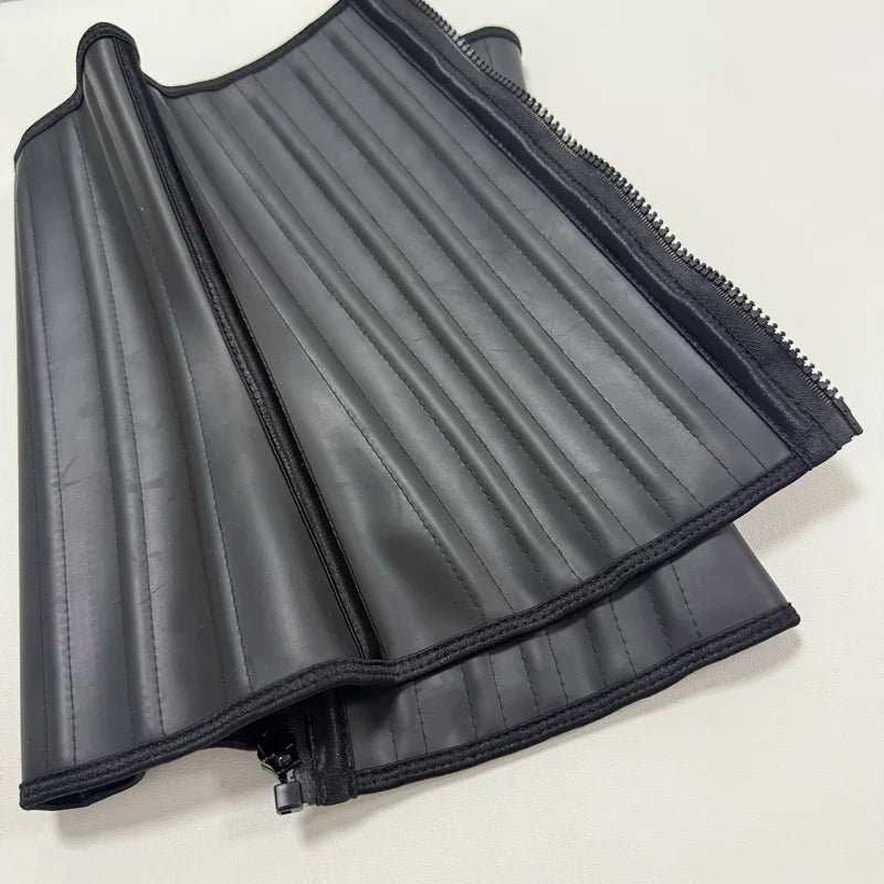 Latex Waist Cincher 25-Steel Boned Body Shaper Women Waist Trainer Tummy Control Belt Shapewear Corset Slim Belly Modeling Strap