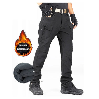 Men's Trousers Tactical Climbing Cycling Sport Winter Camp Hiking Fish Hunting Trekking Waterproof Combat Casual Pants