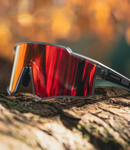 Polarized Photochromic Glasses Cycling Sunglasses Outdoor Sports UV400 MTB Road Women Men Bicycle Goggles Adjustable