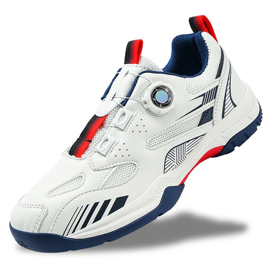 Table Tennis Shoes for Men and Women, Fashionable Badminton Shoes for Women, with Rotating Buckle, Breathable and Non-Slip, Badminton Shoes, Casual Sports Shoes, Breathable Mesh Running Shoes, 2026 Trendy New Models, Sizes 36