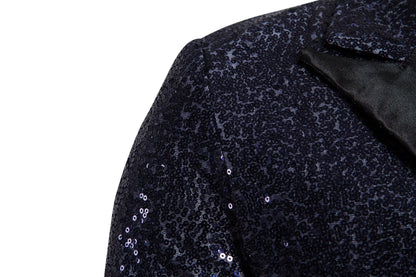 Suit Men's Performance Dress Sequined Suit Nightclub Men's Clothing Host Master Studio Men's Jacket
