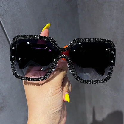 Oversized Sunglasses For Women Brand Designer Big Frame Punk Sun Glasses Female Eyewear Gafas De Sol Hombre