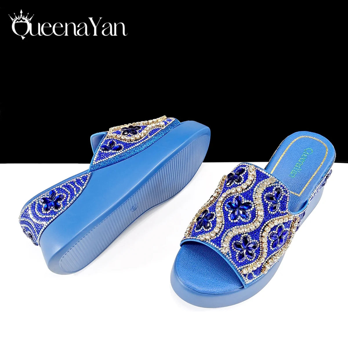 High Quality 2025 Newst Hot Selling Open Toe Slingback Sandals with Bag Set in Green Color For Women Wedding Party