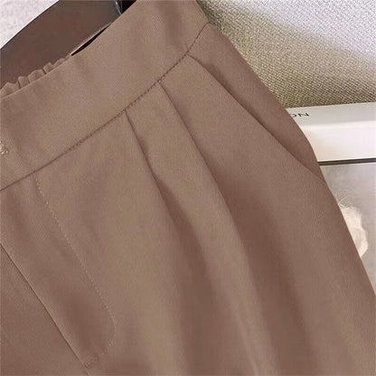 Office Lady Slim Blazer for Women, Long Sleeve Coats, Black Jackets, Casual Outerwear, Fall, Winter Fashion, 2023