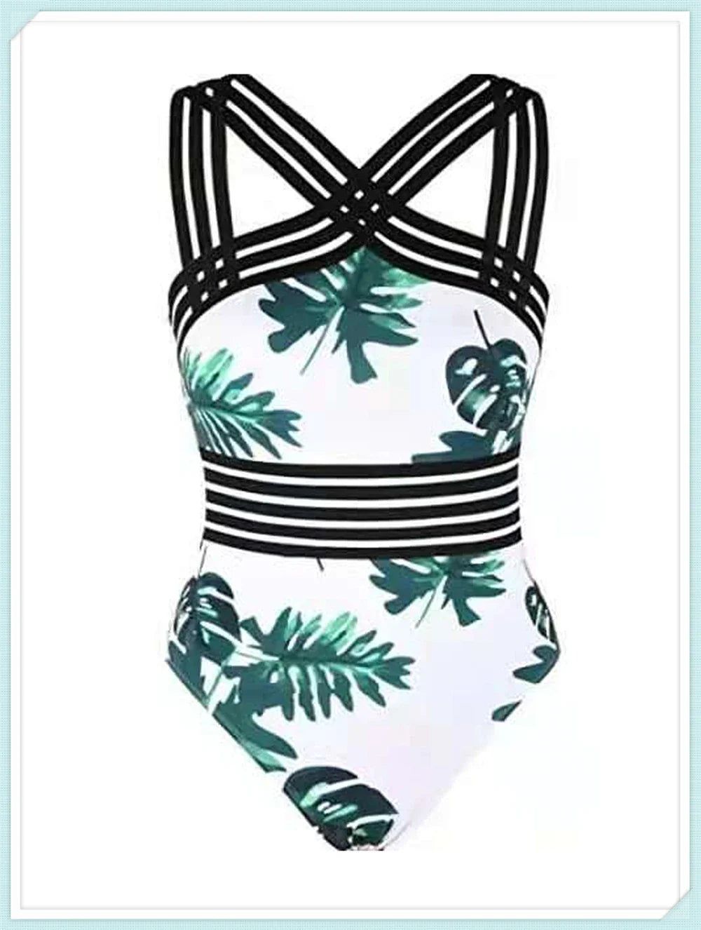 Solid Mesh Tape Swimsuit 2026 One Piece Sexy High Neck Swimwear Women Cross Front Bathing Suit Female Padded Beachwear Bodysuit