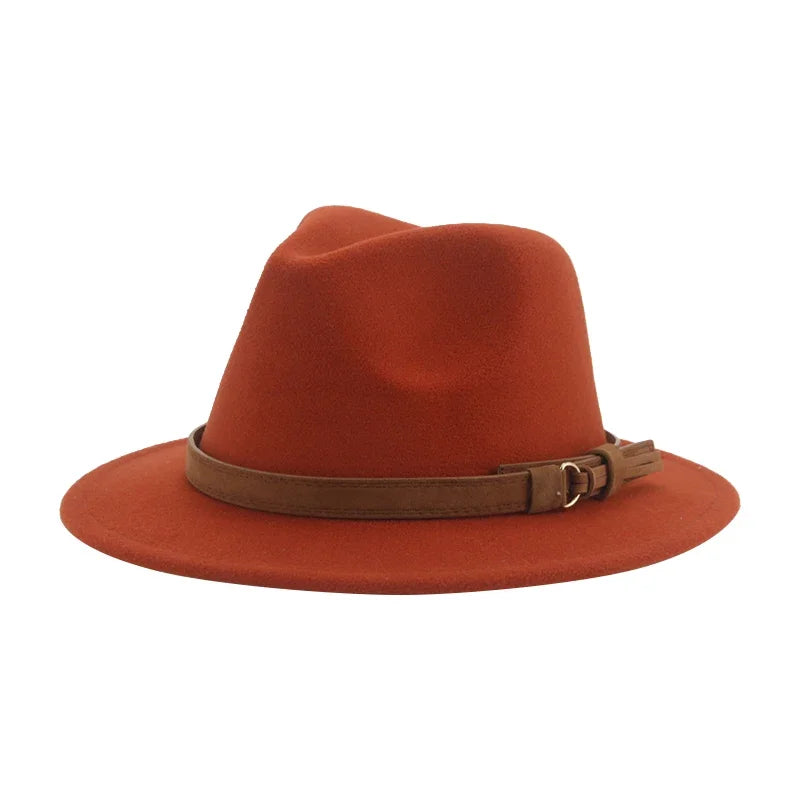 Hats for Women Fedoras Girls Hat Boys Hat Felted Kids Baby Caps Small 52cm 54cm Belt Wedding Cute Kid Fedoras Sombreros De Mujer