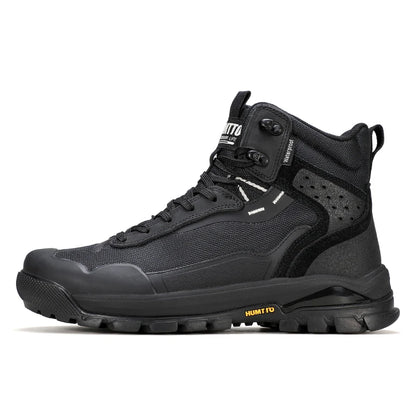 Hiking shoes Men's waterproof hunting Boots Tactical Desert Combat Ankle trekking Boots Male Women warm Leather Sneakers