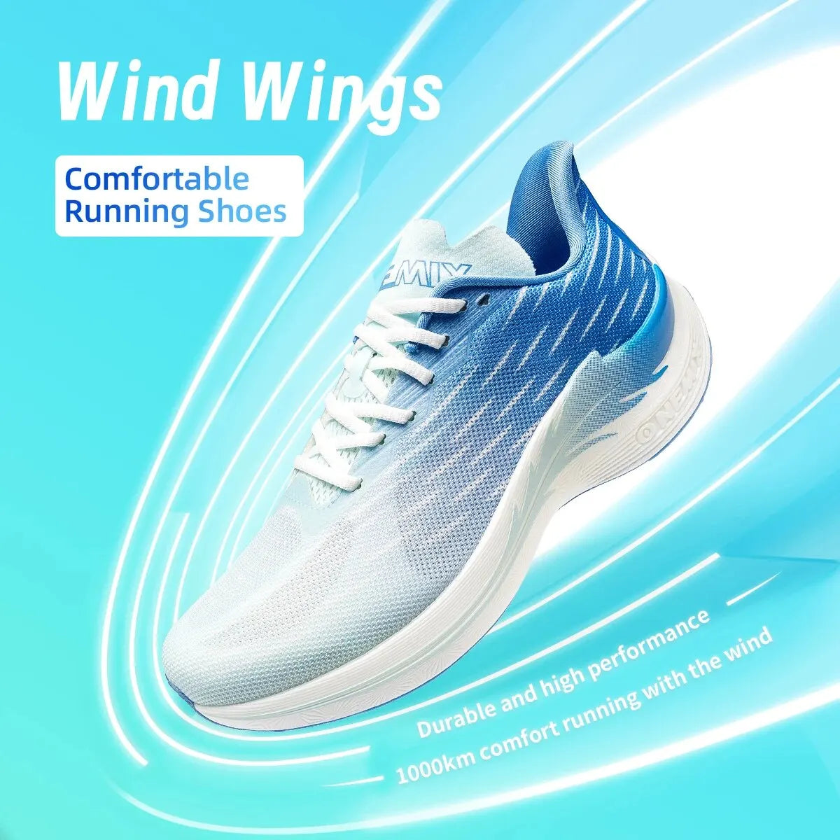 2026 Wind Wings Breathable Speed Running Shoes Men Marathon Sports Casual Women Sports Shoes Light Men Outdoor Jump Rope