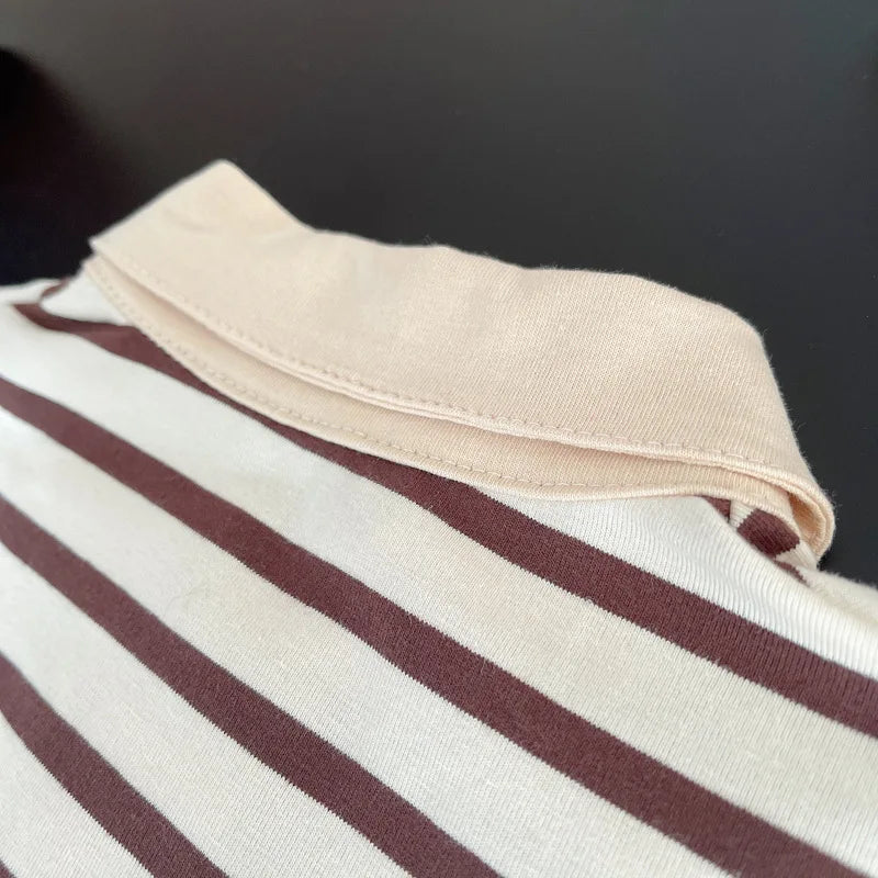 New Summer Fashion Baby Boys Clothes Suit Children Striped Polo T-Shirt Shorts 2Pcs/Set Toddler Clothing Costume Kids Tracksuits