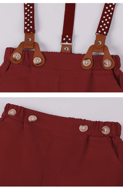 Baby Boy Clothes Toddler Wedding Outfit Kids Formal Birthday Party Suit Set Infant Graduation Piano Performance School Clothes