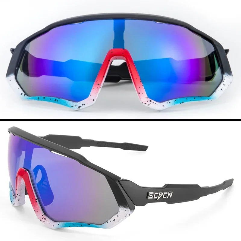 New Style Sunglasses Photochromic Sport Cycling Glasses Bicycle Eyewear Mountain Bike Cycl Goggles UV400 MTB Road for Men