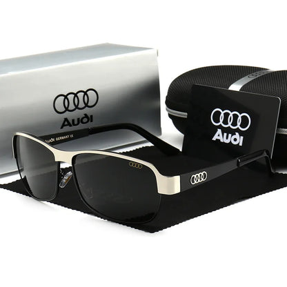 Retro Oval UV400 Polarized Sunglasses for Men Women Motorcycle Glasses AntiGlare Outdoor Adventure Shades lunette de soleil