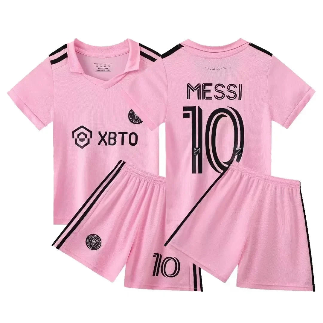 Sportswear NO.10/7 Training Uniform 3-13y Boys Girls Moisture-wicking Breathable Football Clothes SuitsKids Summer Quick-drying