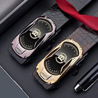 New Product Belt MEN'S High Quality Toothless Automatic Buckle Casual Men Belt MEN'S Business Fashion Belt