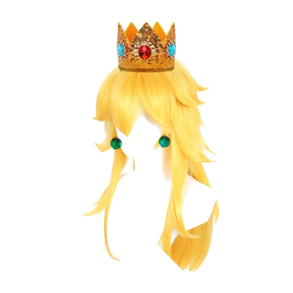 Girls Peach Dress Halloween Princess Cosplay Costume Kids Gowns Children Fancy Outfits