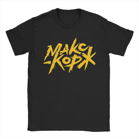 Max Korzh - Макс Корж  T-Shirt Summer  Harajuku T Shirts Pure Cotton O Neck Oversize Tees Short-Sleeved Streetwear Tops