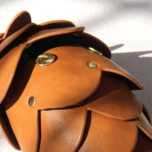 clutch Bag Purses and handbag Women's bag Clutch purse cute funny shape banquet bag brown