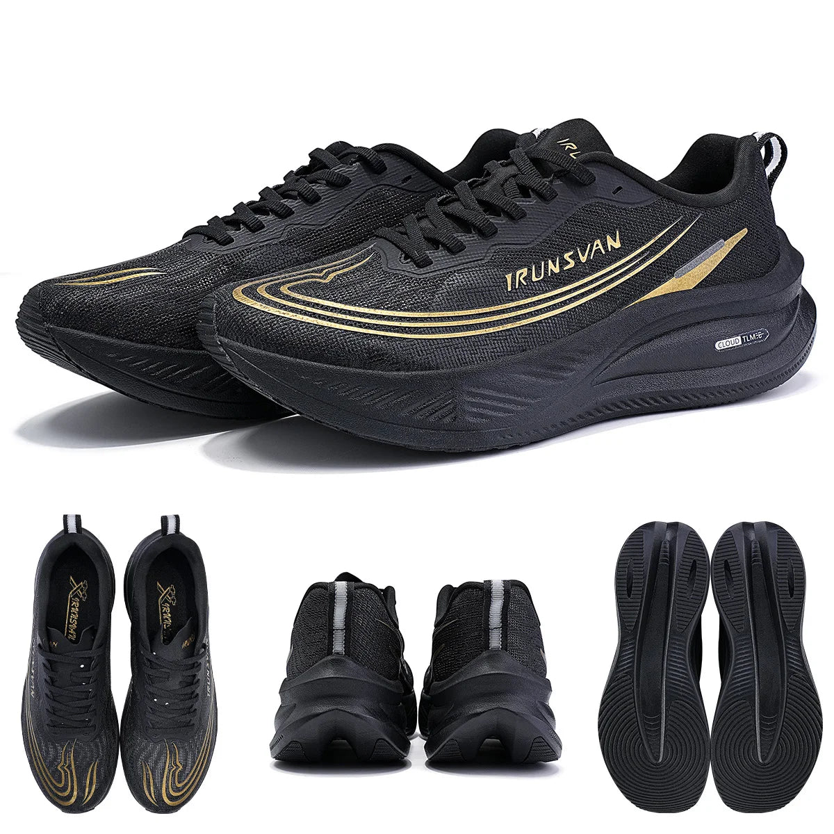 New Lightweight Running Shoes For Both Men And Women Shock-Absorbing And Wear-Resistant Racing Training Sports Shoes