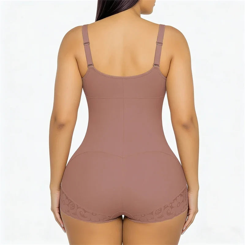 Women' Corset Compression Garments Abdomen Shaping Short Vest Girdles Postpartum Post Liposuction Bodysuit Fajas Colombianas