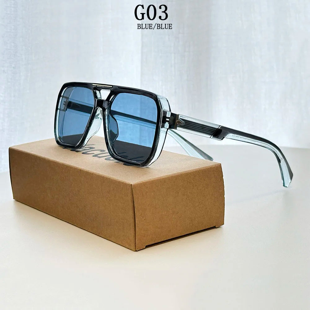 New In Vintage Sunglass Men Luxury Square Sunglasses Women Fashion Glasses Dropshipping Gafas De Sol Hombre Lunette Soleil Femme