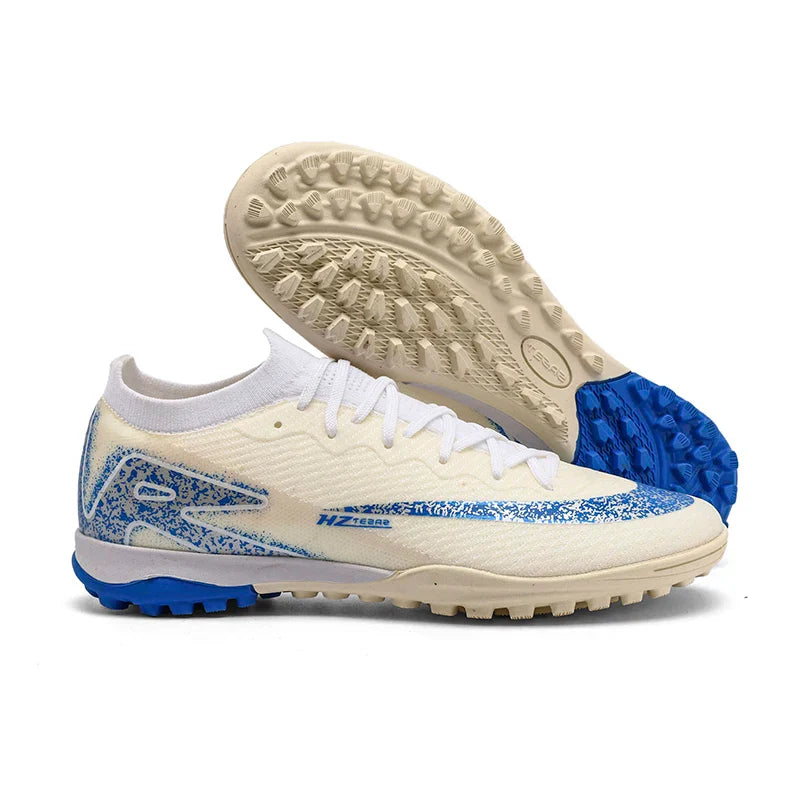New Men Football Boots Ultralight Soccer Shoes Cleats Long Spikes Match Breathable Indoor Sneakers Training Drop Shipping
