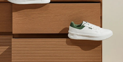 Men's Board Shoes Leather Splash Proof Classic Leisure Versatile Thick-soled Non-slip Airy Male Sneakers 672536622