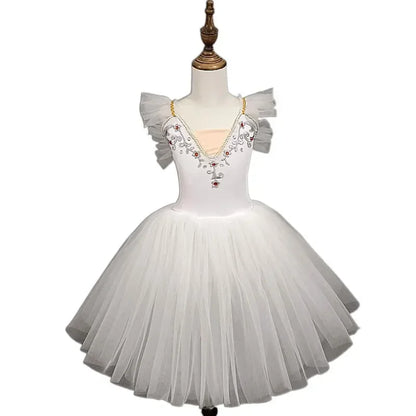 Girl Ballet Dress Tutu Outfit Vestidos Princess Dance Costumes Kids Clothes Summer Girls Dresses Ballet Leotards Children's Day