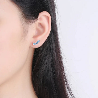 100% 925 Sterling Silver Earring 3mm Moissanite Stud Earrings For Women D Color VVS1 Diamonds Earring  Certified Wholesale