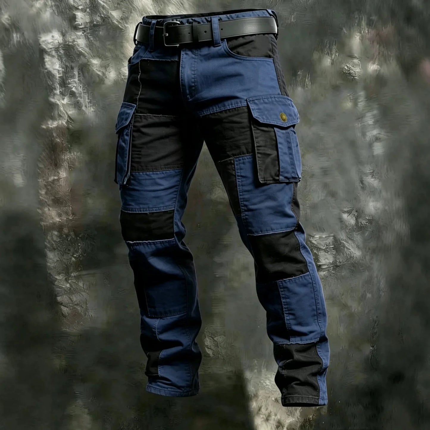 New Cotton Men Cargo Pants Khaki Casual Men Tactical Joggers Cargo Multi-Pocket Fashion Black Army Light gray Trousers Work Wear