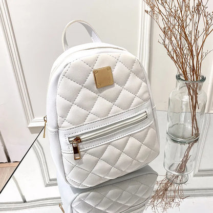 Backpack for Women PU Leather Multifunction Crossbody Bag Ladies Phone Pouch Pack Luxury Brand Shoulder Bag Messenger Bags