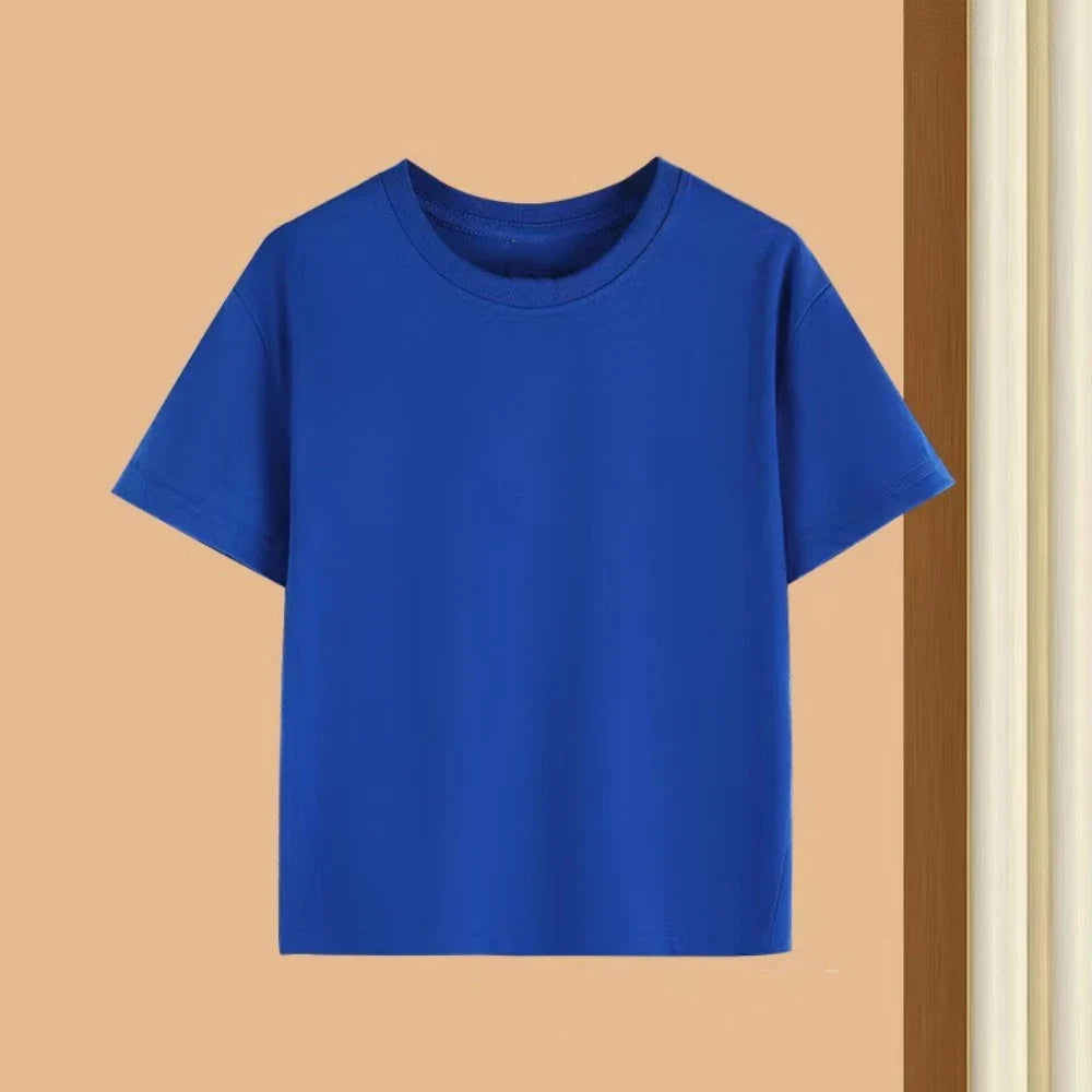 Summer Brand Letter Print Short Sleeve Kid T-shirt+shorts 2pcs Set for Boys and Girls Fashionable Casual Children's Set Outfits