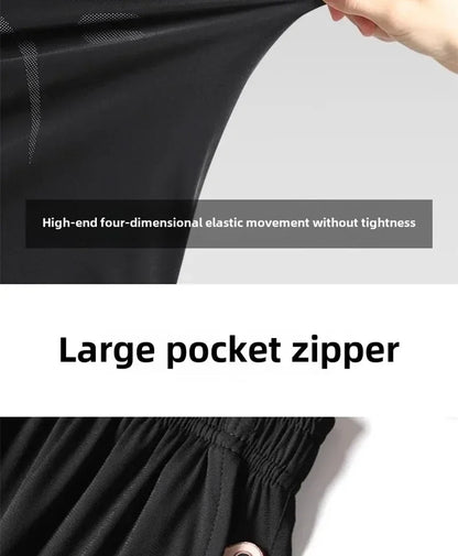 Sports Suits Men's Fitness Clothes Night Running Autumn Tight-fitting Quick-drying Clothes Cycling Training Clothes Equipment