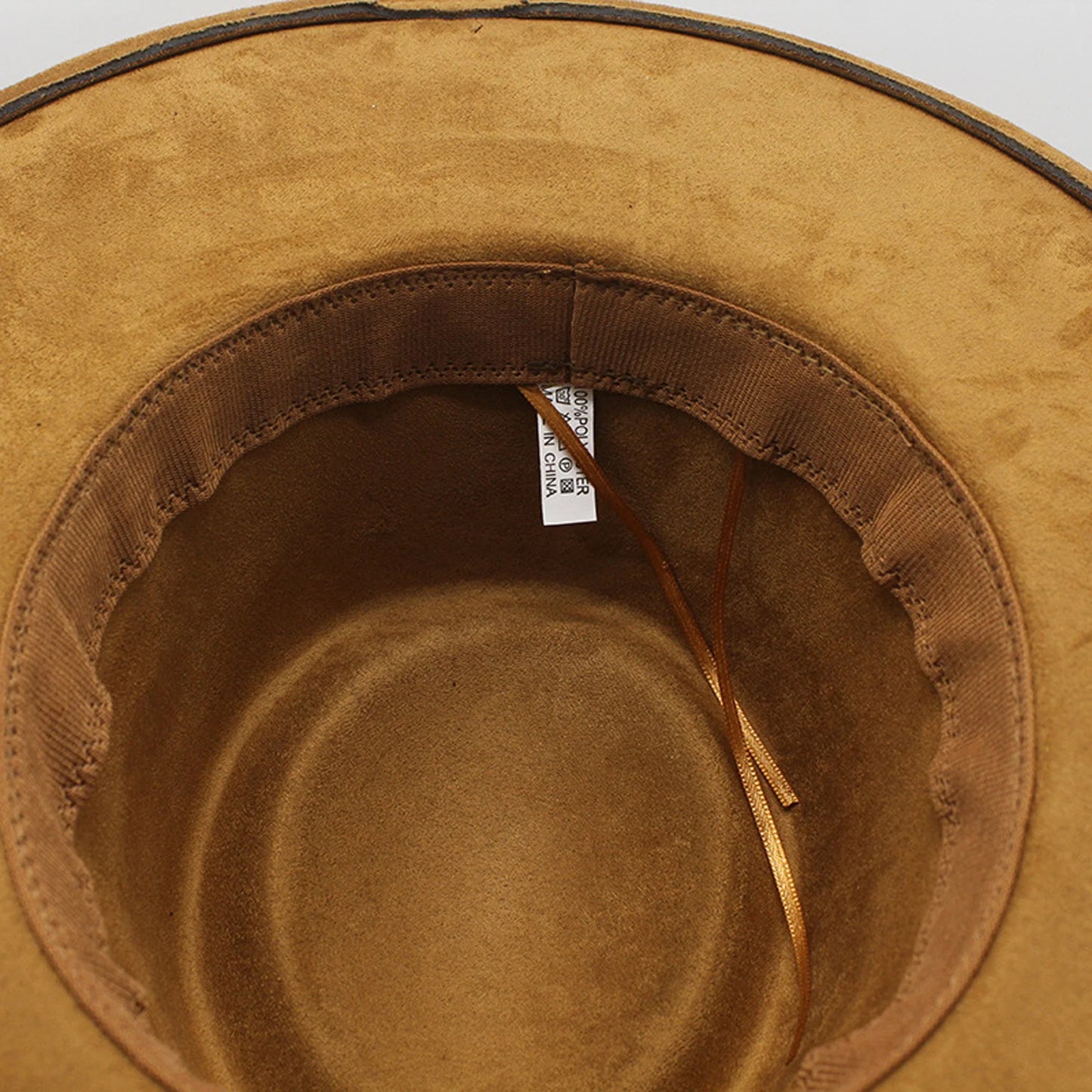 Men Women Felt Fedora Hat Stylish Decorative Belt Design Panama Hat Wide Brim Jazz Cap