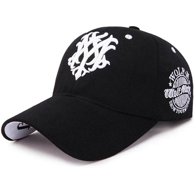 2026 New Totem Flame Baseball Cap Men's Women's European and American Net Red Cap Spring and Summer Sun Shading Embroidered Hat