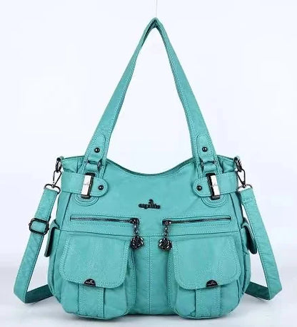 Women Handbags Top-handle Handbag Multifunctional Bag PU Shoulder Bag 13”x17” Casual Bags Shopper Bags Large