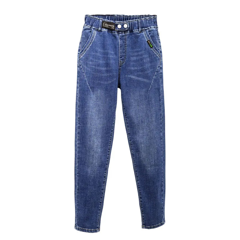 5XL High Waist Jeans Women Vintage Plus Size Jeans Femme Harem Pants Loose Boyfriend Denim Jeans Streetwear Trousers Women Z31