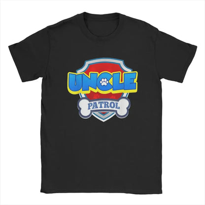 Dog Patrol Shirt Women's Clothing Funny Gift Birthday Party Family Clothing T-Shirt Birthday Gift Top Tee Shirt Women Clothing