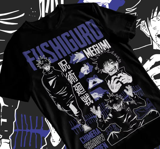 2026 New Megumi Fushiguro JJK T-shirt Jujutsu Kaisen Gojo Satoru shirt Soft T-shirt all sizes available