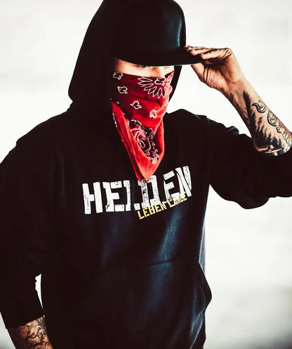 Y2k Long Sleeve Bohse Onkelz Band Sweatshirt HELDEN Legenden Sterben Nie Letter Printed Hoodie Men Women Oversized Pullovers