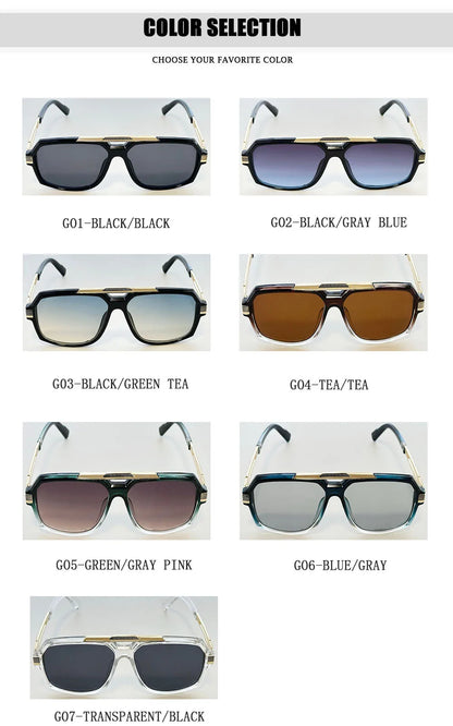 2026 Luxury Sunglasses Women Vintage Square Sunglass Men Dropshipping Fashion Glasses Gafas De Sol Hombre Lunette Soleil Femme