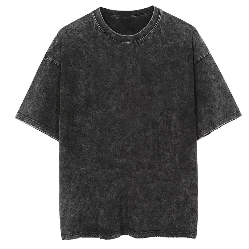 Summer Vintage West Coast Choppers Printed Washing T-Shirt Women Cotton Breathable Retro Biker Style Loose Fit Casual Streetwear